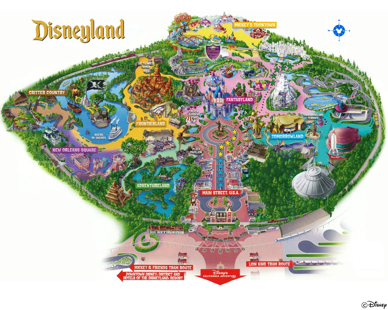 2011disneylandmap